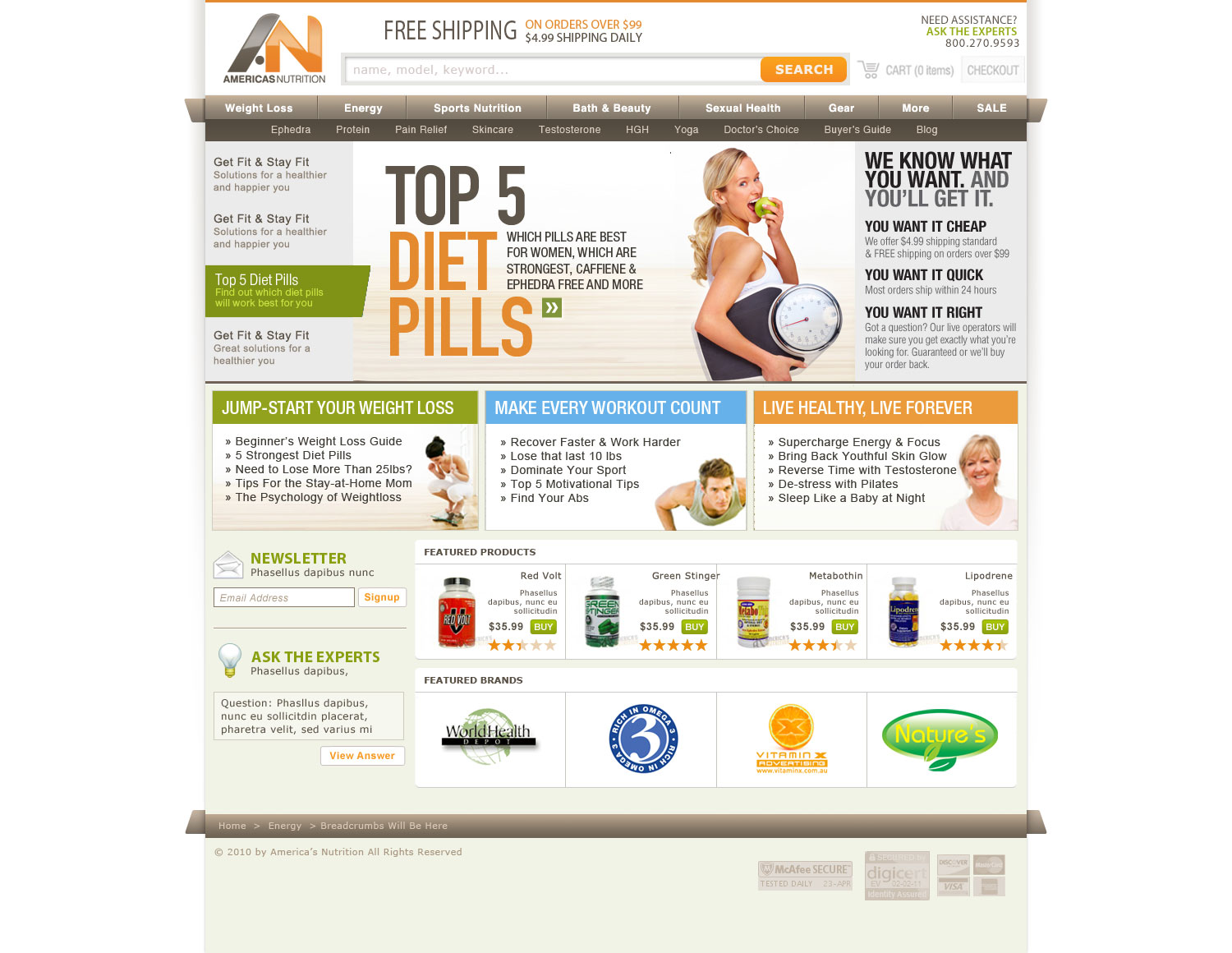 Americas Nutrition - undefined